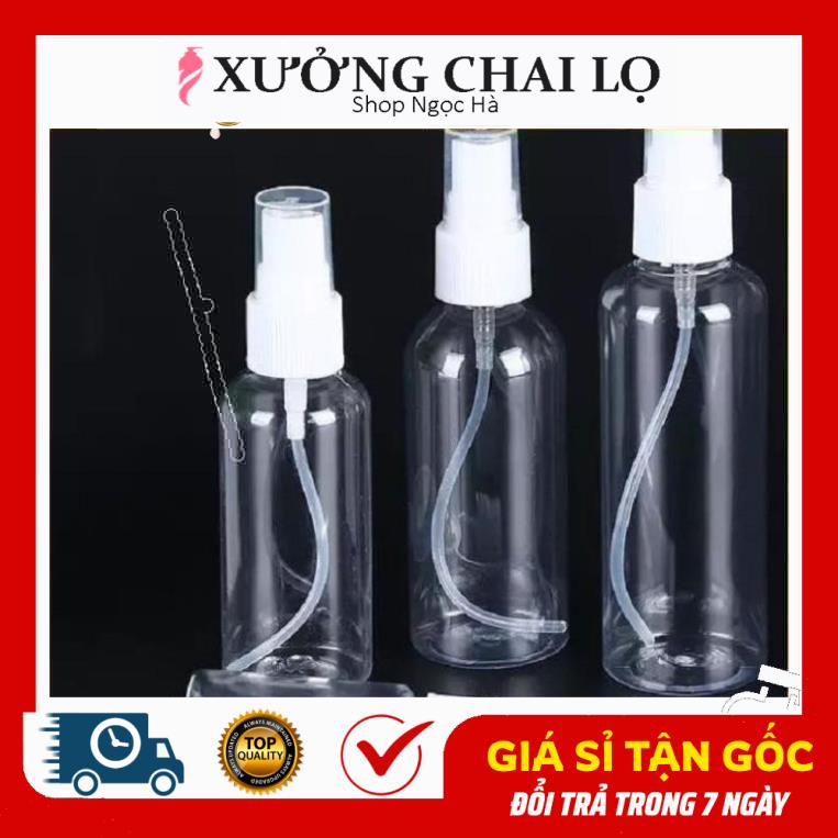 Chai Xịt Phun Sương ✽ TOP GIÁ RẺ ✽ Chai xịt phun sương 50ml,100ml,30ml,20ml chiết nước hoa, phụ kiện du lịch