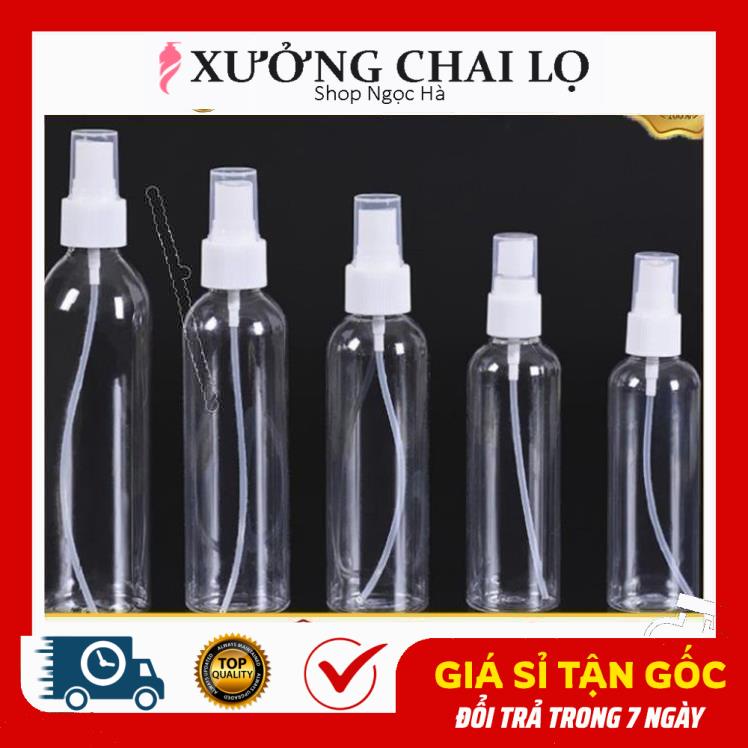 Chai Xịt Phun Sương ✽ TOP GIÁ RẺ ✽ Chai xịt phun sương 50ml,100ml,30ml,20ml chiết nước hoa, phụ kiện du lịch