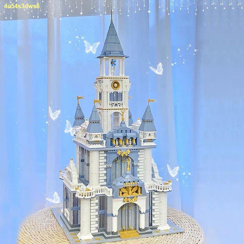 ♧Lego Lâu Đài Công Chúa Lingling Tower Tòa Nhà Lâu Đài Phép Thuật Hogwarts Dành Cho Người Lớn Đồ Chơi Khối Xây Dựng Lắp