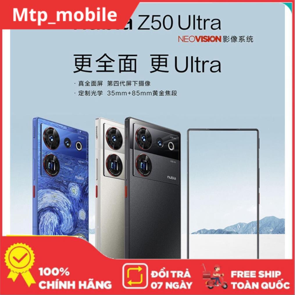 Điện thoại Nubia Z50 Ultra (12/256GB) - Hàng nhập khẩu , bản nội địa , mới nguyên seal bảo hành trọn gói | BigBuy360 - bigbuy360.vn