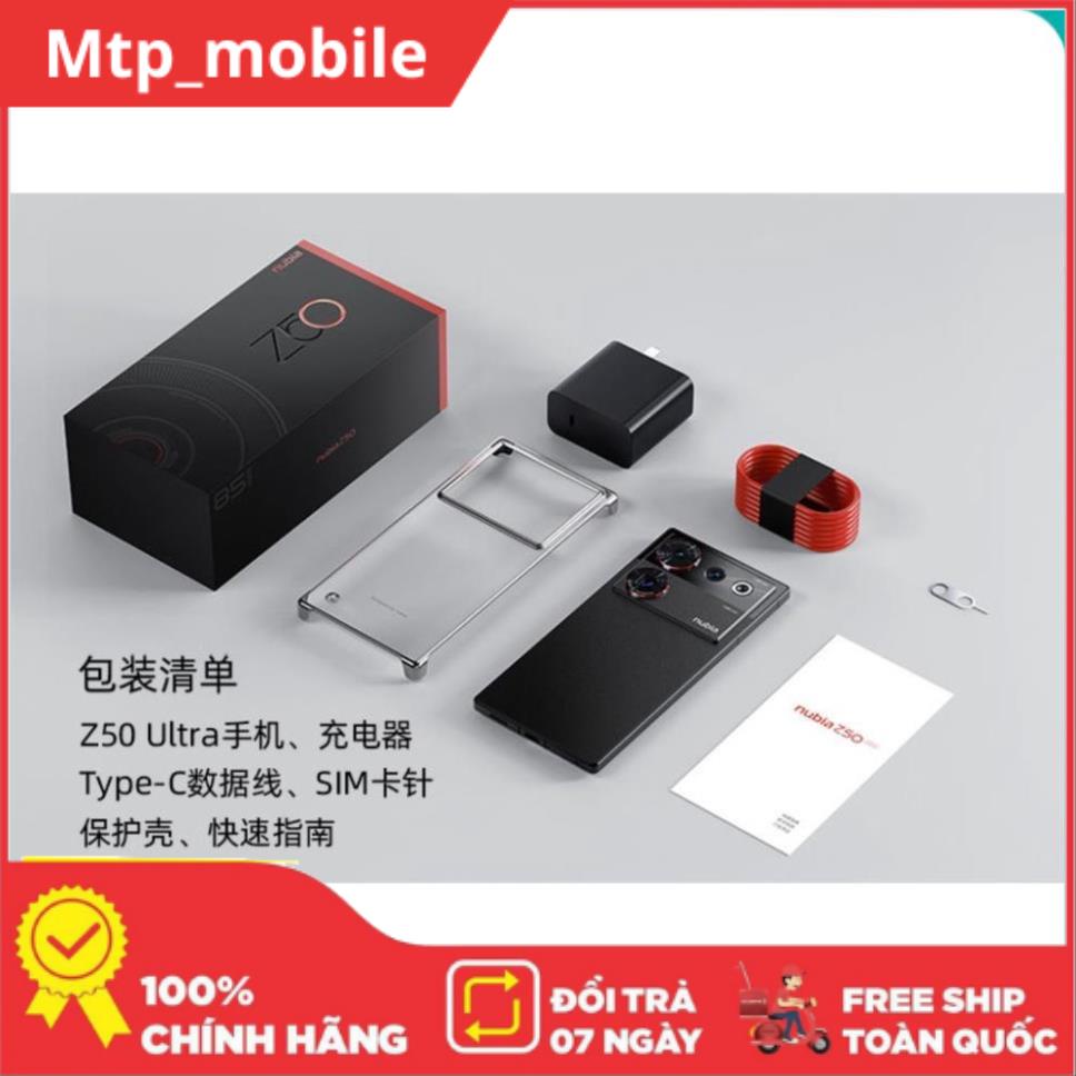 Điện thoại Nubia Z50 Ultra (12/256GB) - Hàng nhập khẩu , bản nội địa , mới nguyên seal bảo hành trọn gói | BigBuy360 - bigbuy360.vn