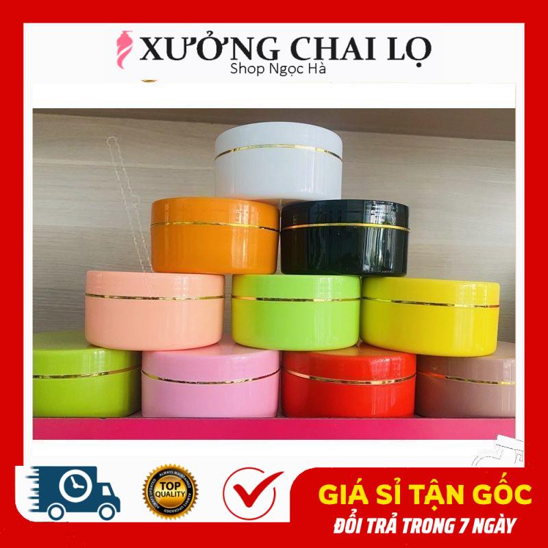 Hũ Hộp đựng kem body 100g,150g,200g,300g chiết mỹ phẩm , phụ kiện du lịch
