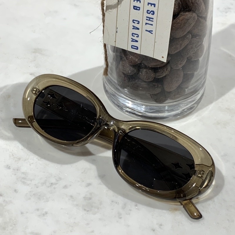 Kính mát nam nữ cao cấp, kính râm chống uv400 mắt dẹt C47 Jolie eyewear