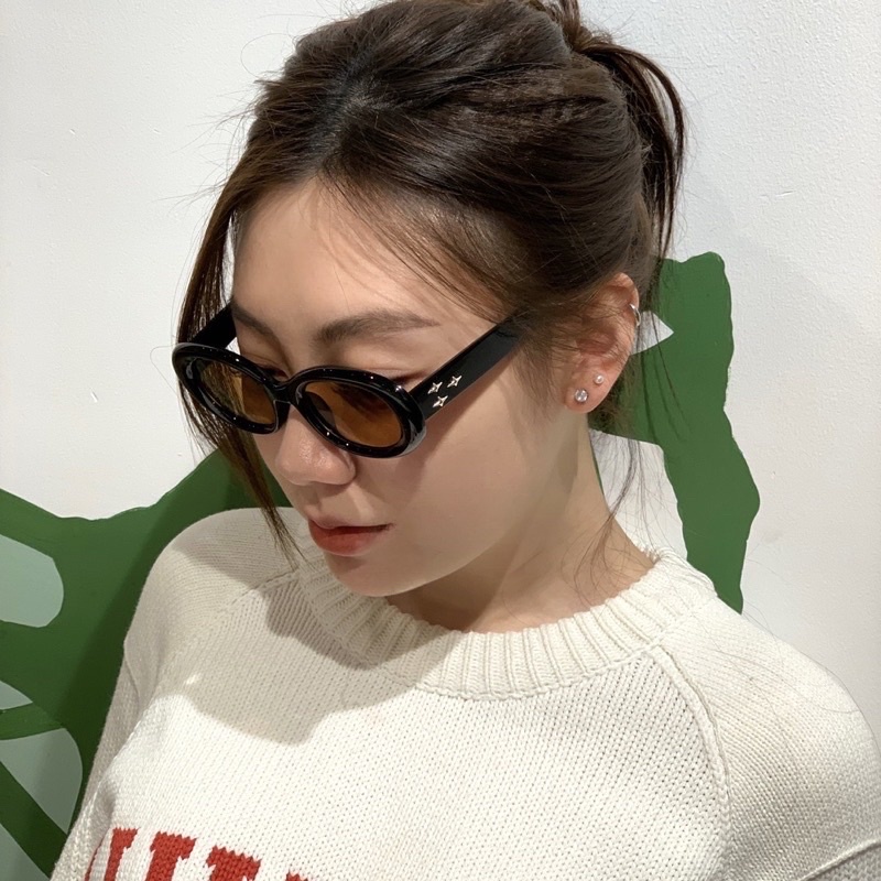 Kính mát nam nữ cao cấp, kính râm chống uv400 mắt dẹt C47 Jolie eyewear