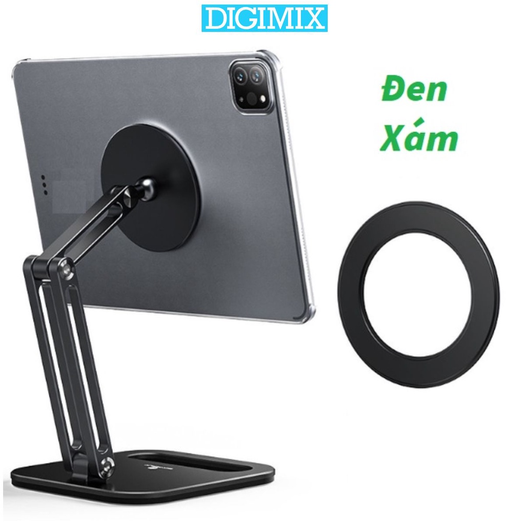 C47 Giá đỡ iPad, Tablet, Máy tính bảng hút dính từ tính tiện lợi cao cấp tiện lợi khi sử dụng DIGIMIX