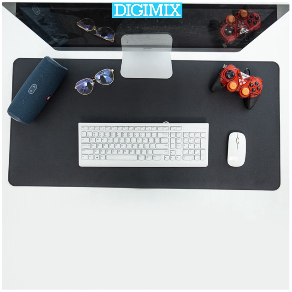 Thảm DA Trải Bàn Làm Việc Cỡ Lớn Deskpad Kiêm Tấm Lót Bàn Làm Việc Size Lớn 120x60 DIGIMIX