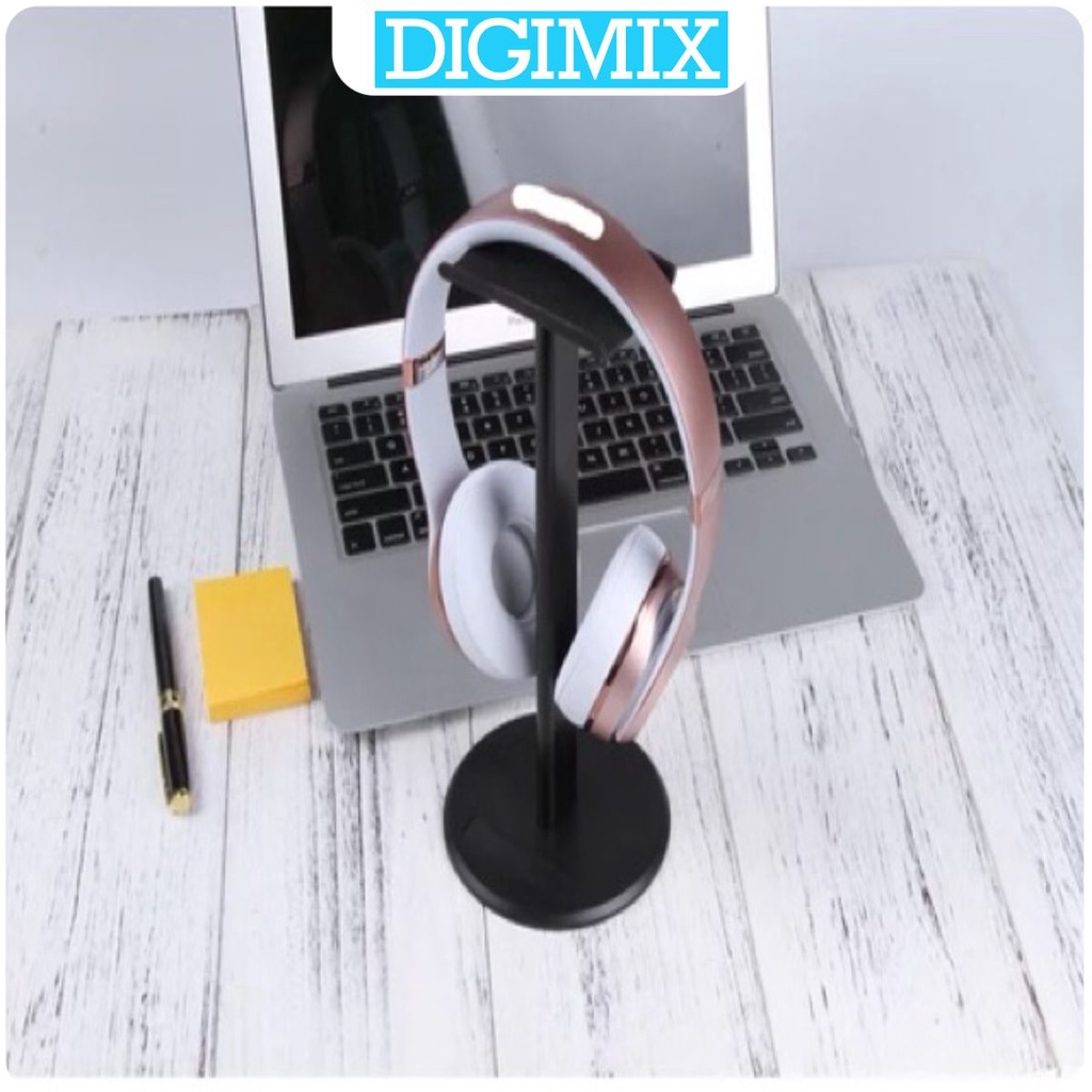 Kệ Đỡ Treo Tai Nghe Gaming Chụp Đầu Headphone Stand giúp tránh rơi vỡ tai nghe để bàn DiGiMix