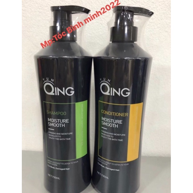 GỘI Xả QING 750ml, cải thiện tóc rụng,hư tổn,khích thích mọc tóc