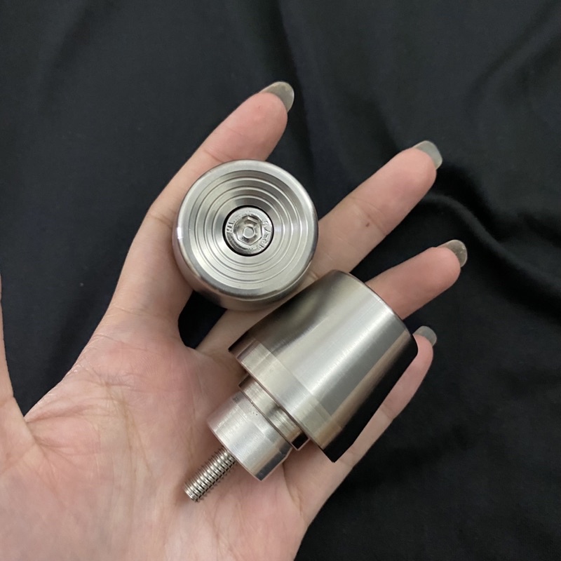 GÙ TAY LÁI NGUYÊN KHỐI INOX 304 NẶNG 420 GRAM GẮN ĐƯỢC CÁC DÒNG XE