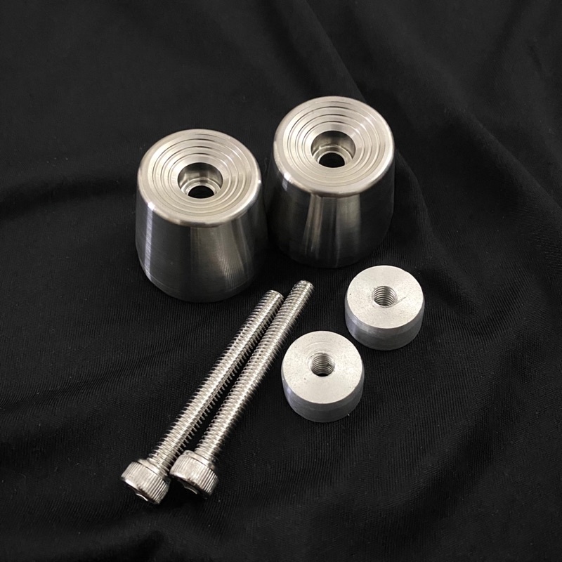 GÙ TAY LÁI NGUYÊN KHỐI INOX 304 NẶNG 420 GRAM GẮN ĐƯỢC CÁC DÒNG XE