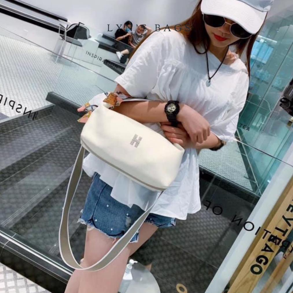 Túi HM canvas tặng kèm khăn lụa sẵn năm màu thời trang phong cách