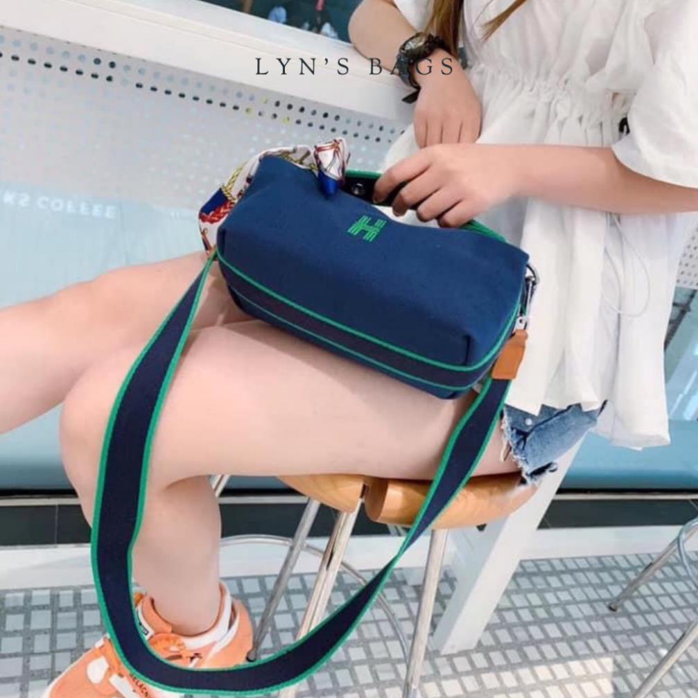 Túi HM canvas tặng kèm khăn lụa sẵn năm màu thời trang phong cách
