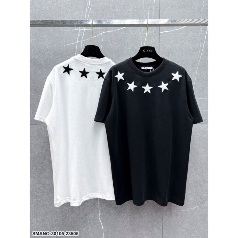 Áo phông nam cổ tròn, áo thun nam Givenchy những ngôi sao cô đơn net từng đường kim mũi chỉ lên dáng chuẩn henryclothing