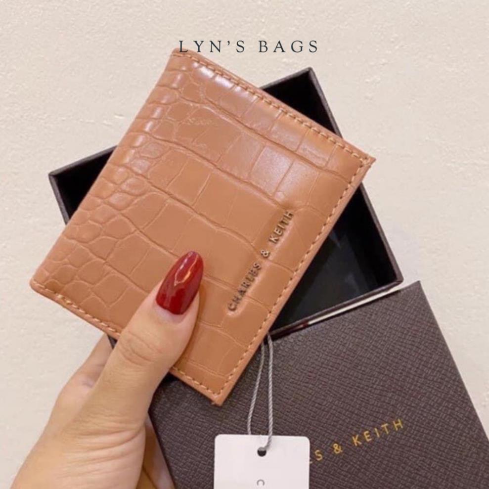 Ví CNK da rắn sẵn màu nâu sang chảnh fullbox