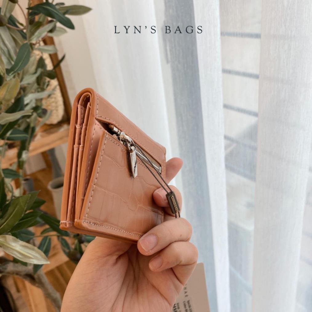 Ví CNK da rắn sẵn màu nâu sang chảnh fullbox