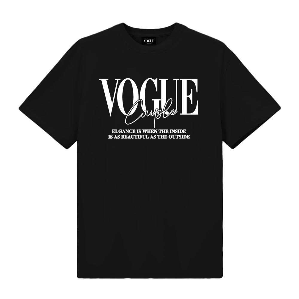 Áo Thun Unisex VOGUE Couple, Áo Phông Cotton Nam Nữ AST.SHOP [HOT 2023]