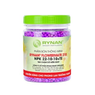 Phân bón thông minh tan chậm rynan 210 npk 22-10-10+te - 150g