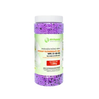 Phân bón thông minh tan chậm rynan 200 -npk 31-08-10 - hũ 1.25kg