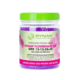 Phân bón thông minh tan chậm rynan 220 npk 12-12-20+te - 150g