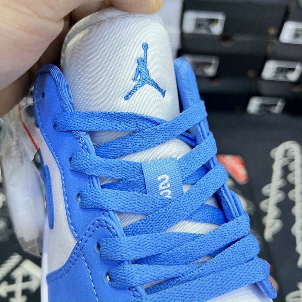 Giày Sneaker JD xanh trời cao cấp, giày jd xanh trời hàng trung rep1.1