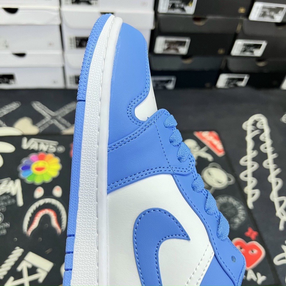Giày Sneaker JD xanh trời cao cấp, giày jd xanh trời hàng trung rep1.1