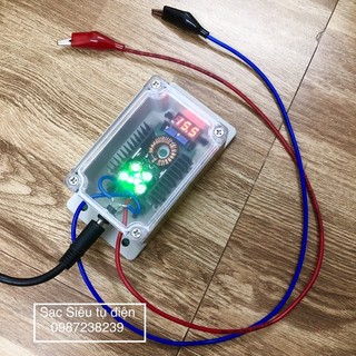Sạc Siêu tụ điện có hạn dòng bảo vệ bộ sạc