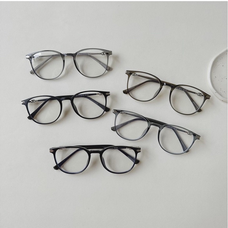 Kính giả cận, Gọng kính cận nam nữ dẻo form basic 23033 Jolie eyewear