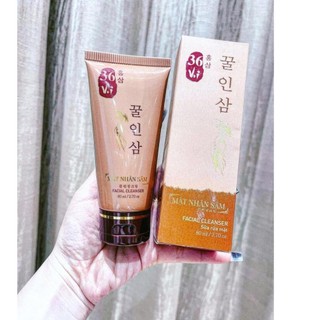 (C.Hãng100%) Sữa Rửa Mặt Sâm Đỏ 36 Vị Mật Nhân Sâm - MINT COSMETIC