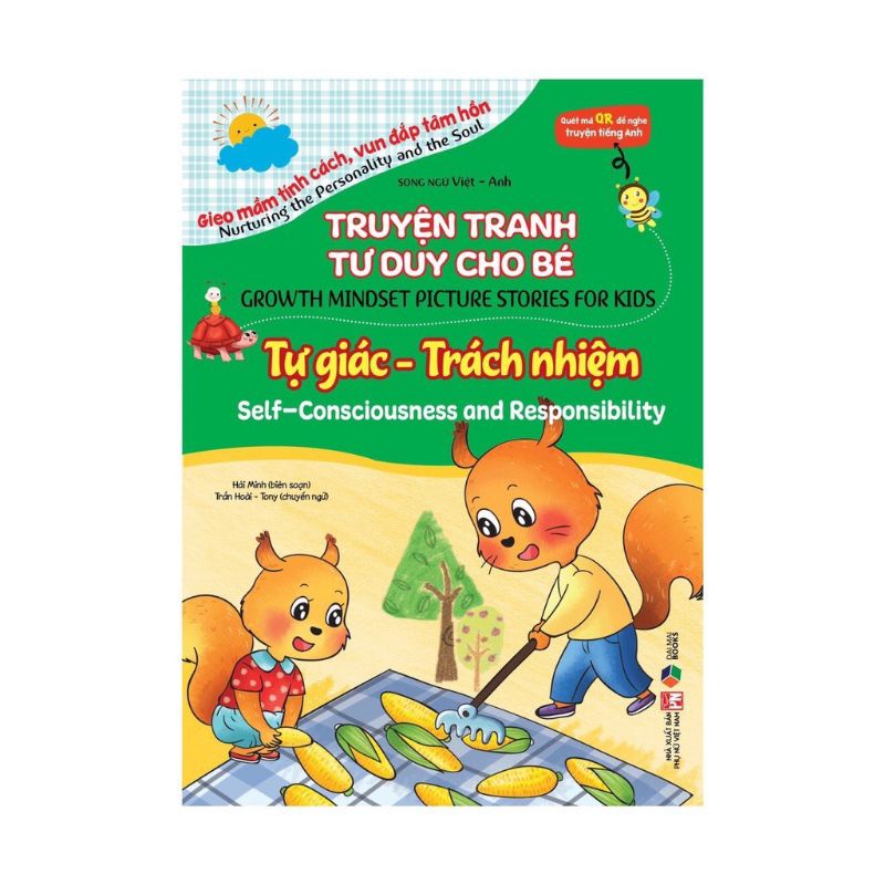 Sách - Gieo Mầm Tính Cách - Truyện Tranh Tư Duy Cho Bé - Bộ 6 cuốn