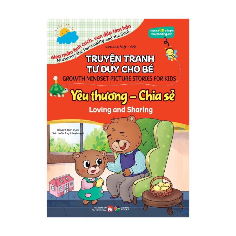 Sách - Gieo Mầm Tính Cách - Truyện Tranh Tư Duy Cho Bé - Bộ 6 cuốn