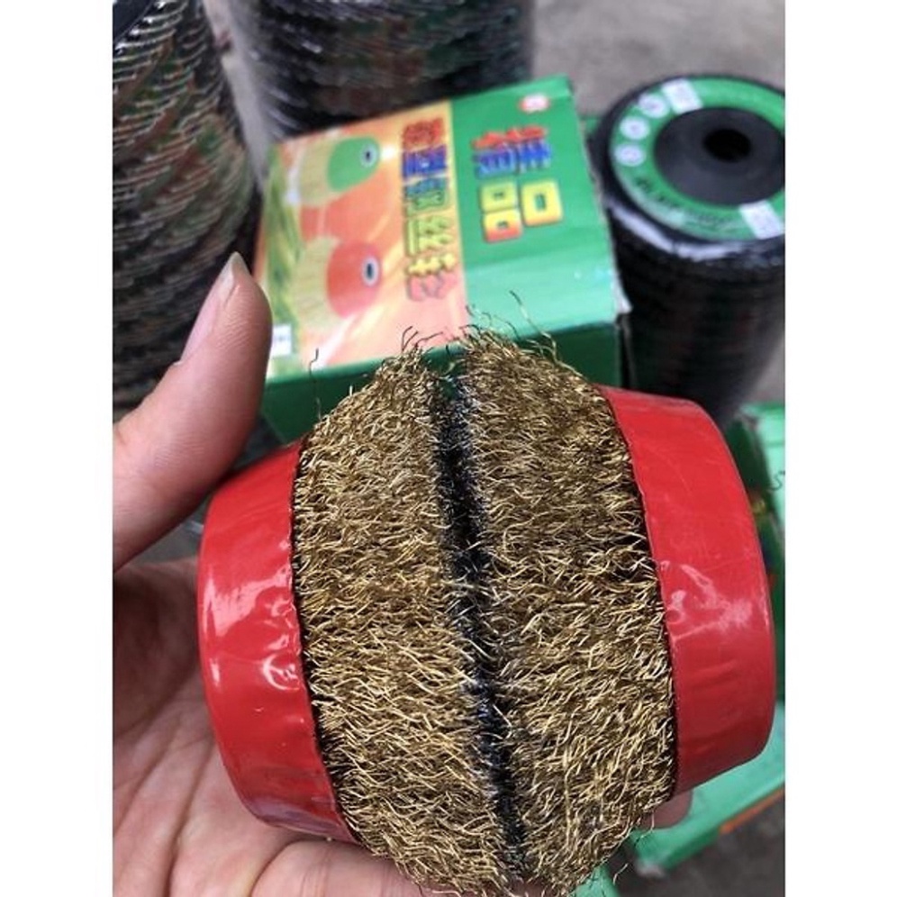 Bát đánh gỉ sắt, chổi đánh gỉ sắt loại 1