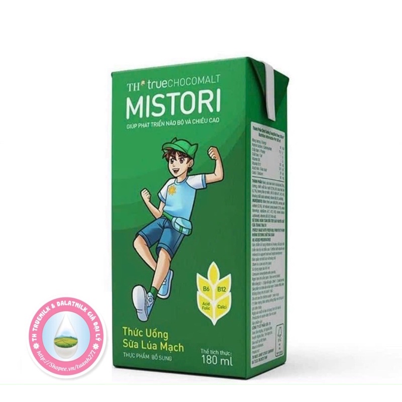 Sữa CaCao Lúa Mạch TH truechocomalt 180ml