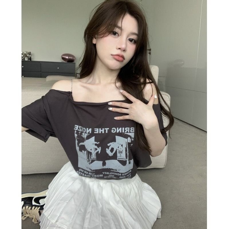 Áo Thun Dáng Rộng Thoải Mái Thời Trang Mùa Hè