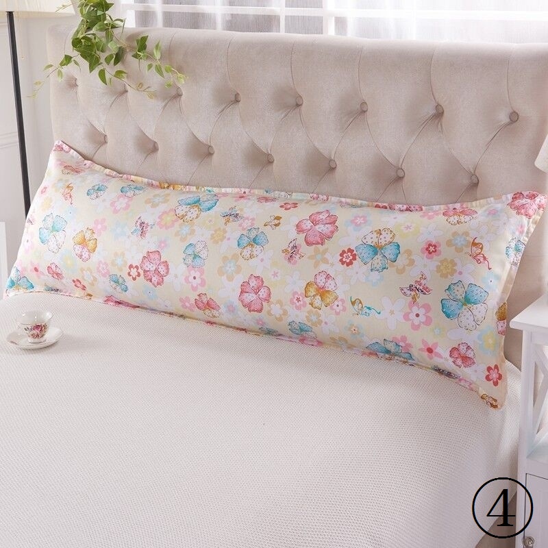 Vỏ Gối Dài 1.2m 1.68mm Bằng Cotton Nguyên Chất Có Khóa Kéo Cho Cặp Đôi