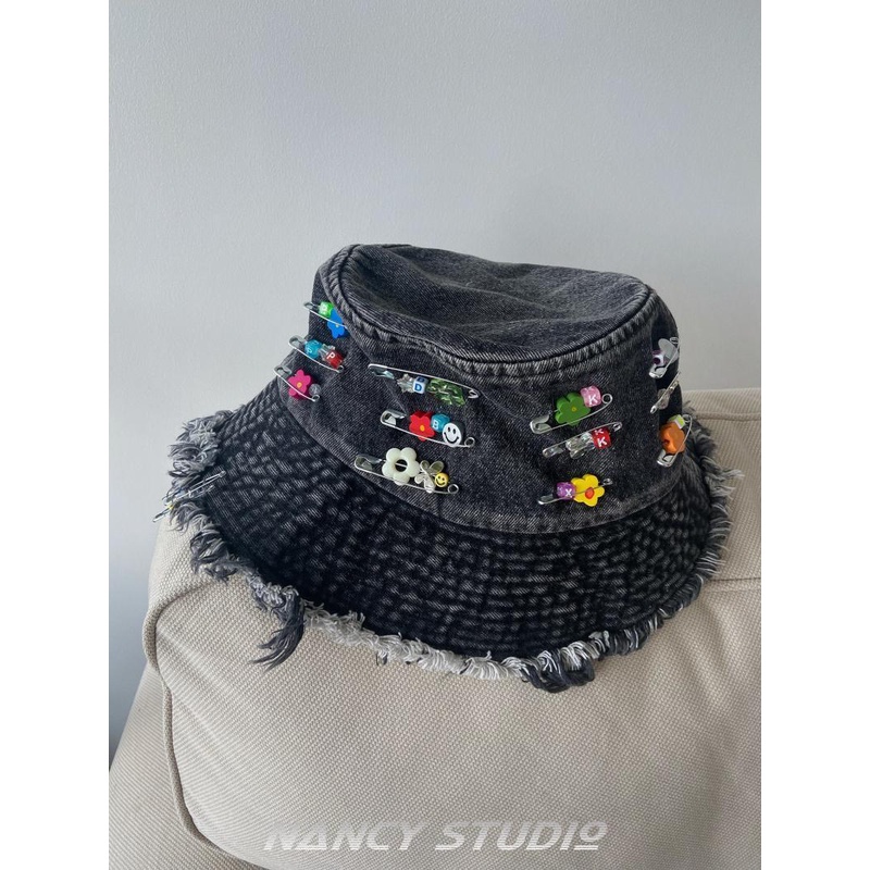 Fun Mũ Cao Bồi Đính Hạt Thủ Công Nhiều Màu Sắc y2k DIY Chống Nắng Mùa Hè Cho Bé Gái Bán Chạy