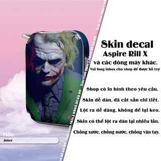 Skin decal dán Riil X mẫu Joker