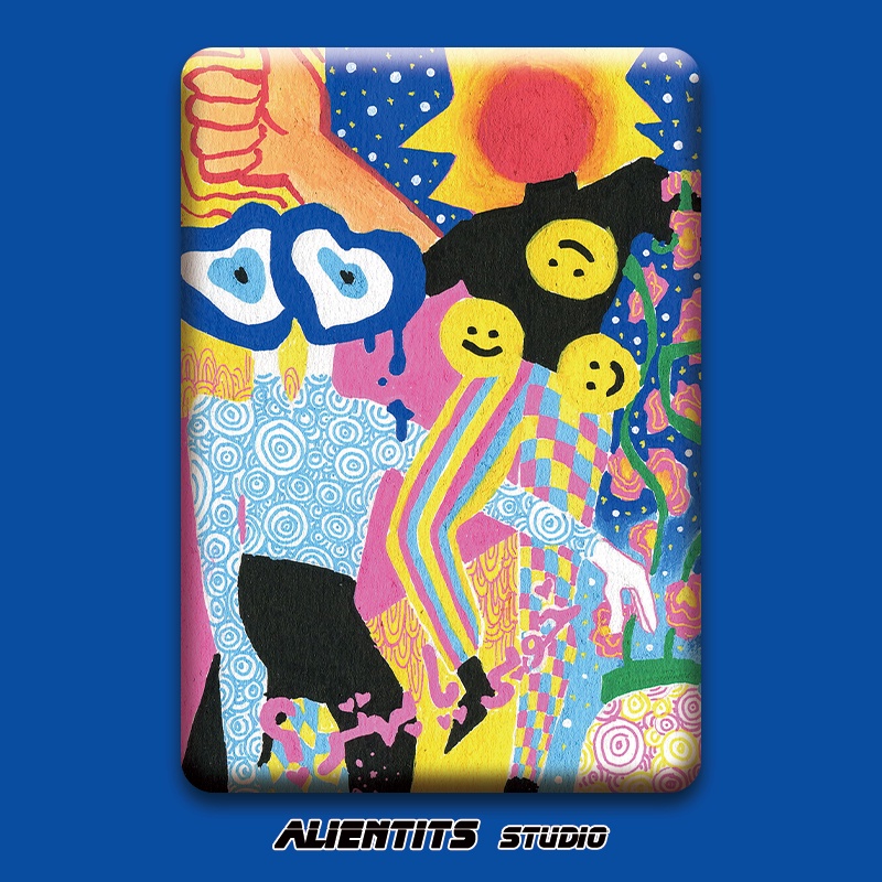 ❤Ốp Máy Tính Bảng Họa Tiết Graffiti Vẽ Tay Tùy Chỉnh Thời Trang Mùa Hè Dành Cho iPad pro Mini 6