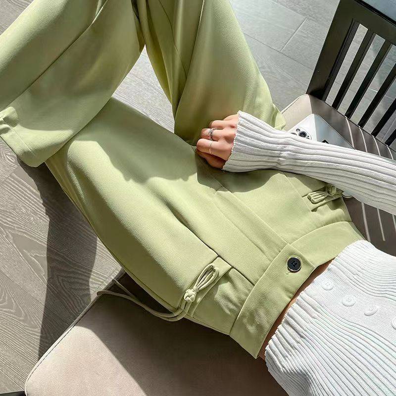 Quần Dài Ống Rộng Lưng Cao Phong Cách Trung Hoa Cổ Điển Thời Trang Xuân Hè Cho Nữ