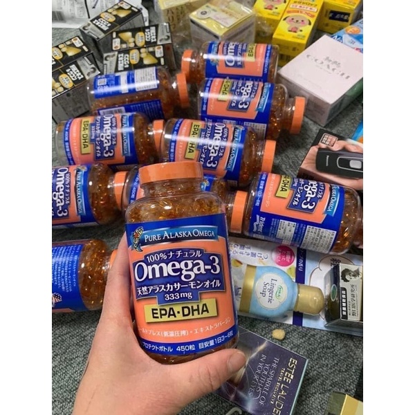 Dầu cá hồi Pure Alaska omega 3 450viên