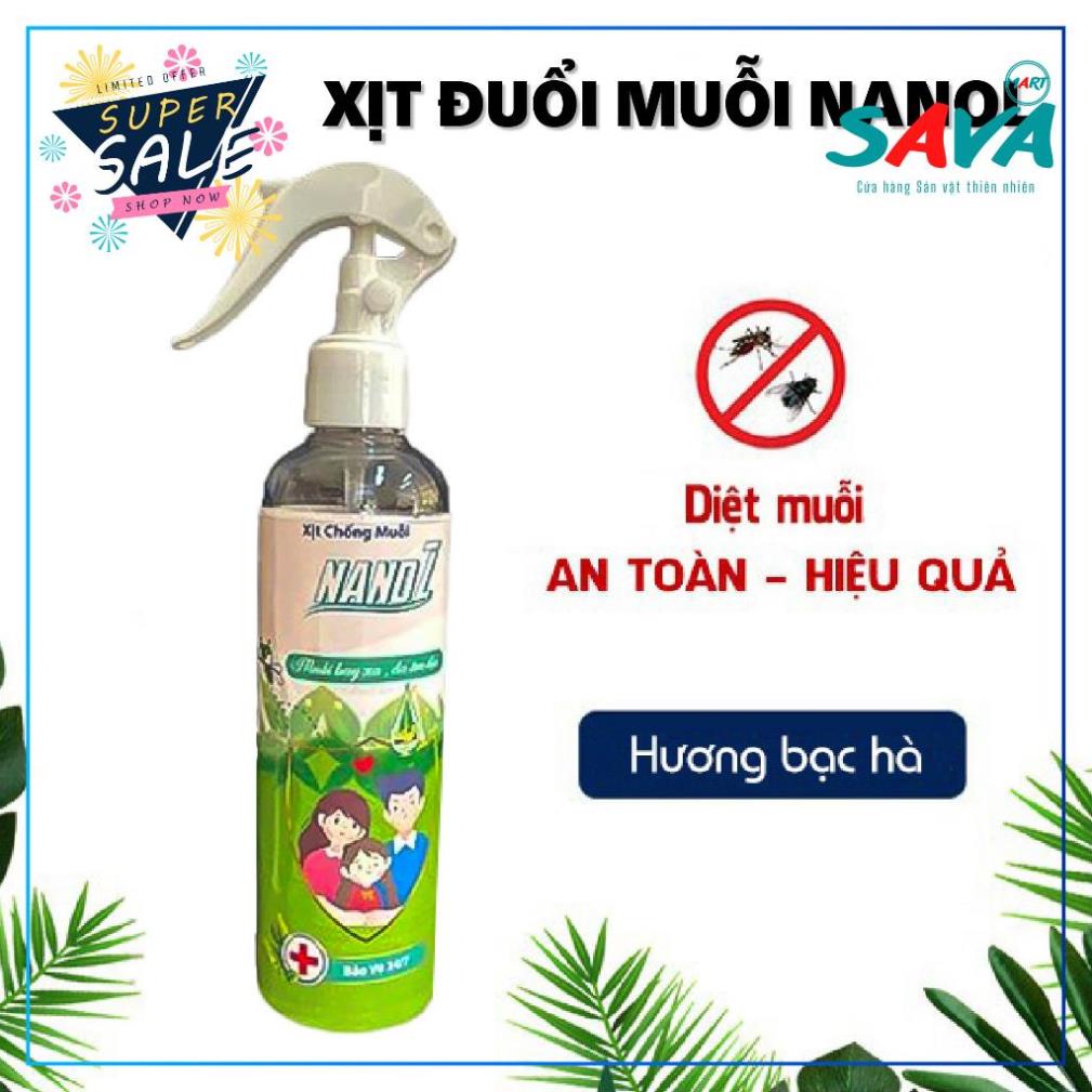 Xịt chống muỗi Nanol xua đuổi côn trùng, an toàn cho trẻ nhỏ