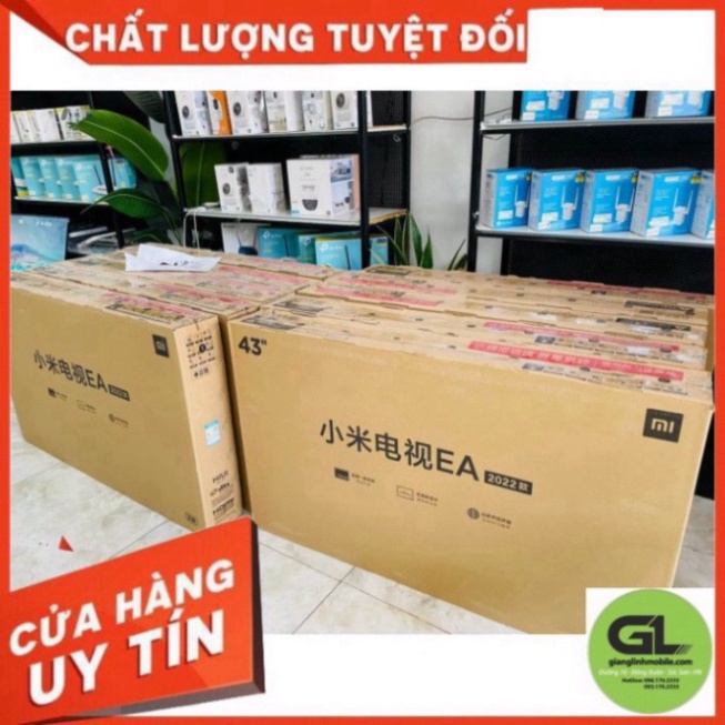 [ Miễn phí ship và lắp đặt Miễn phí ship và lắp đặt Miễn phí ship và lắp đặt Smart Tivi Xiaomi EA43 2022 Series - 43 inc