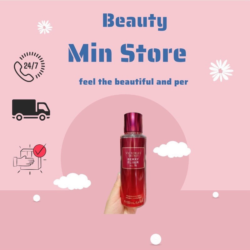 BODY MIST XỊT THƠM TOÀN THÂN - BERRY ELIXIR Victoria's Secret