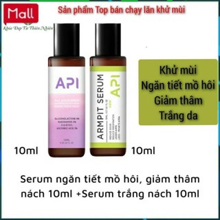 Son nách api, serum hôi nách api, lăn khử mùi hôi nách, dưỡng trắng nách 6ml ngocchau.api