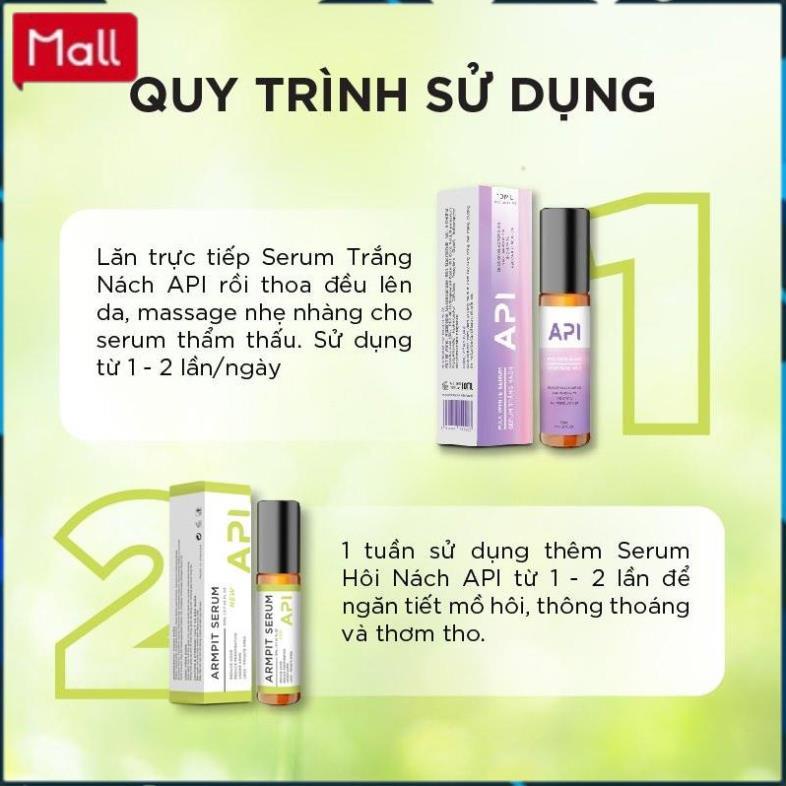 Khử mùi hôi nách API, Son nách API, Lăn khử mùi ngăn tiết mồ hôi 72h NGOCCHAU.API | BigBuy360 - bigbuy360.vn