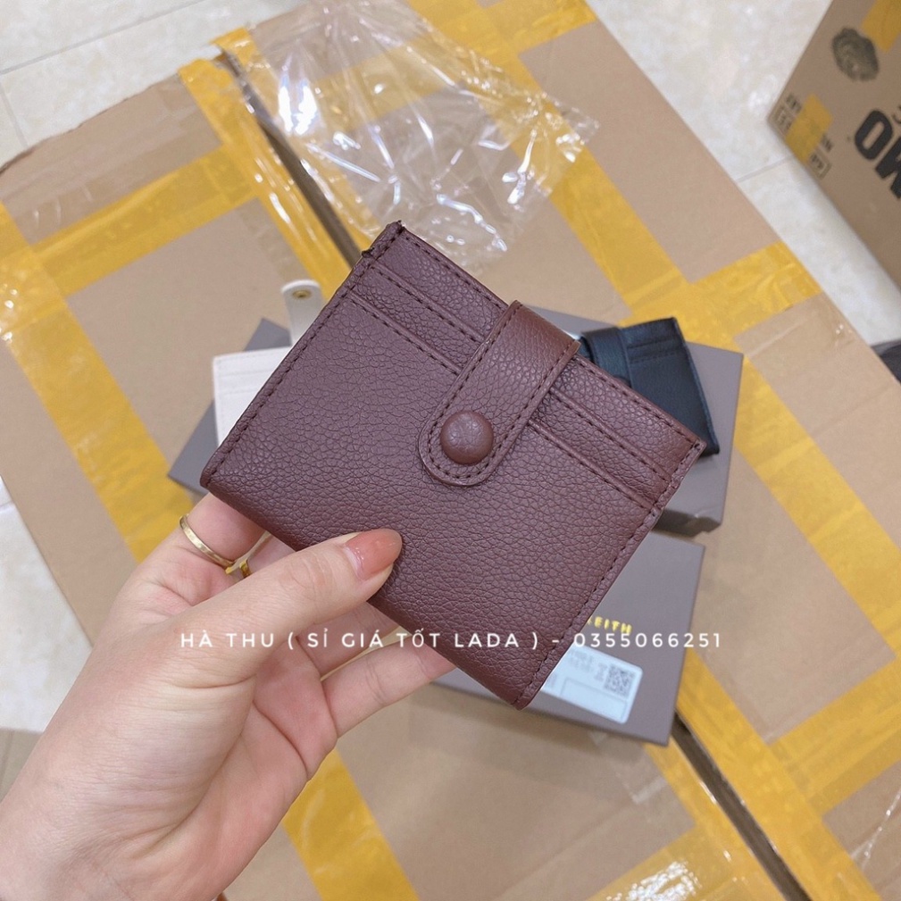 Ví nhỏ mini - ví ngắn gập cê ka đựng thẻ  - Hà Túi