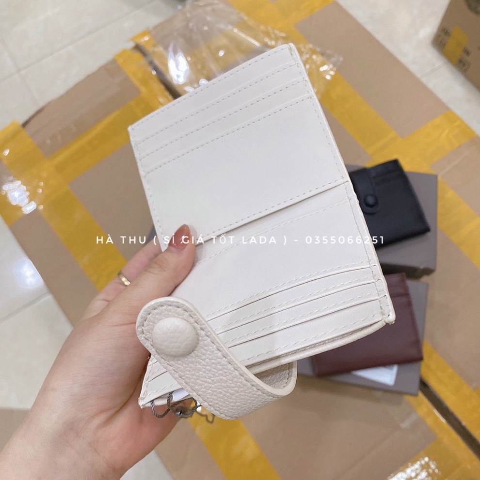 Ví nhỏ mini - ví ngắn gập cê ka đựng thẻ  - Hà Túi