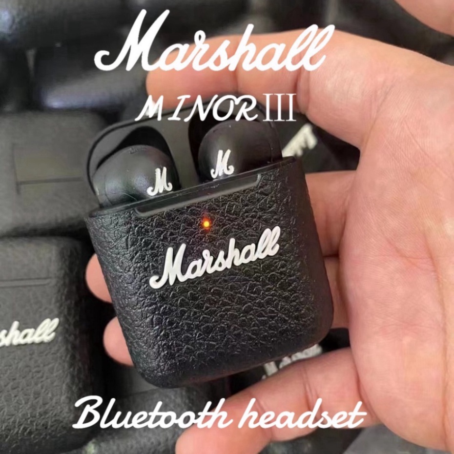 Tai Nghe Bluetooth 5.0 Nhét Tai Không Dây thông thái Marshall 2023 chống thấm nước tiếng động cực hay New New
