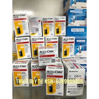 Kim Lấy Máu đường huyết Accu-Chek performa ACCUCHECK FastClix 24 kim, kim chích máu tiểu đường accuchek fasclix performa