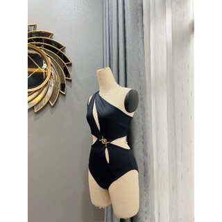 Bikini liền móc đen