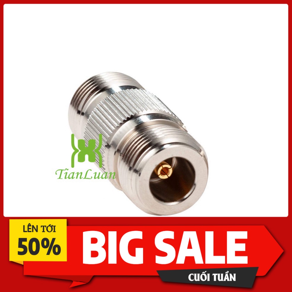 Đầu Kết Nối Cáp Đồng Trục Thẳng Cổng RF Cho Bộ Tăng Cường Sóng ĐT, Kết Nối Dây Thiết Bị Kích Sóng 4g -Kichsong4g